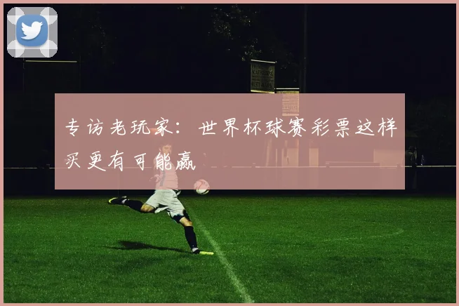 专访老玩家:世界杯球赛彩票这样买更有可能赢