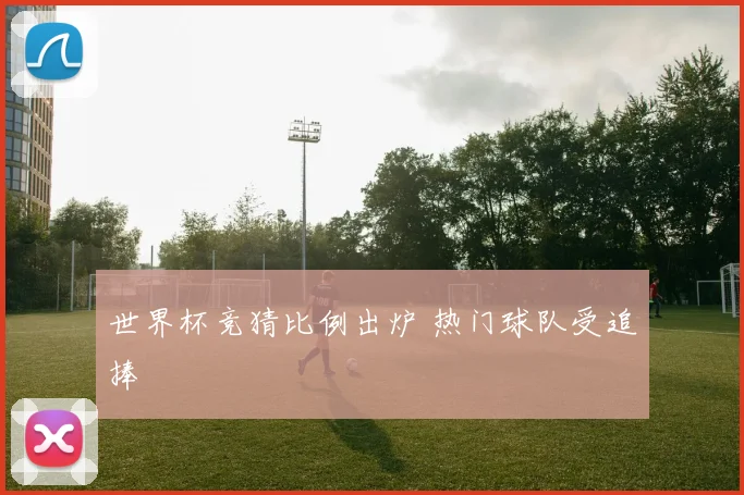 世界杯竞猜比例出炉 热门球队受追捧