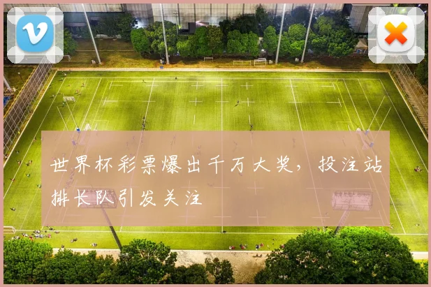 世界杯彩票爆出千万大奖,投注站排长队引发关注