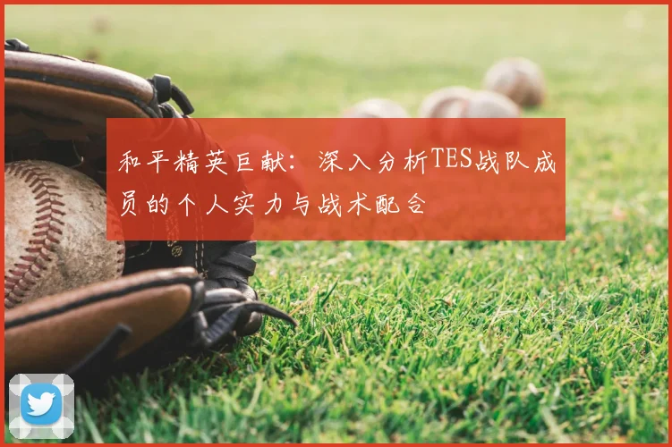 和平精英巨献：深入分析TES战队成员的个人实力与战术配合